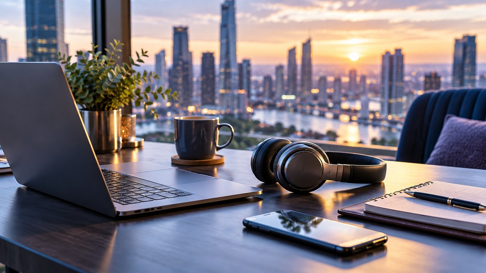Illustrative contact workspace